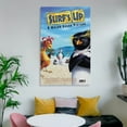 thumbnail image 6 of Surf's Up Movie Poster Art Poster Canvas Painting Decor Wall Print Photo Gifts Home Modern Decorative Posters 16x24inch(40x60cm), 6 of 6