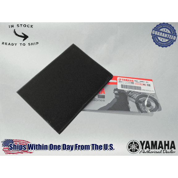 Yamaha OEM 1984-2000 XT350 N Air Filter Element Foam 30X-14451-01-00