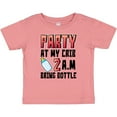 thumbnail image 3 of Inktastic Party at My Crib 2 A.m. Bring Bottle Baby Humor Boys or Girls Baby T-Shirt, 3 of 5