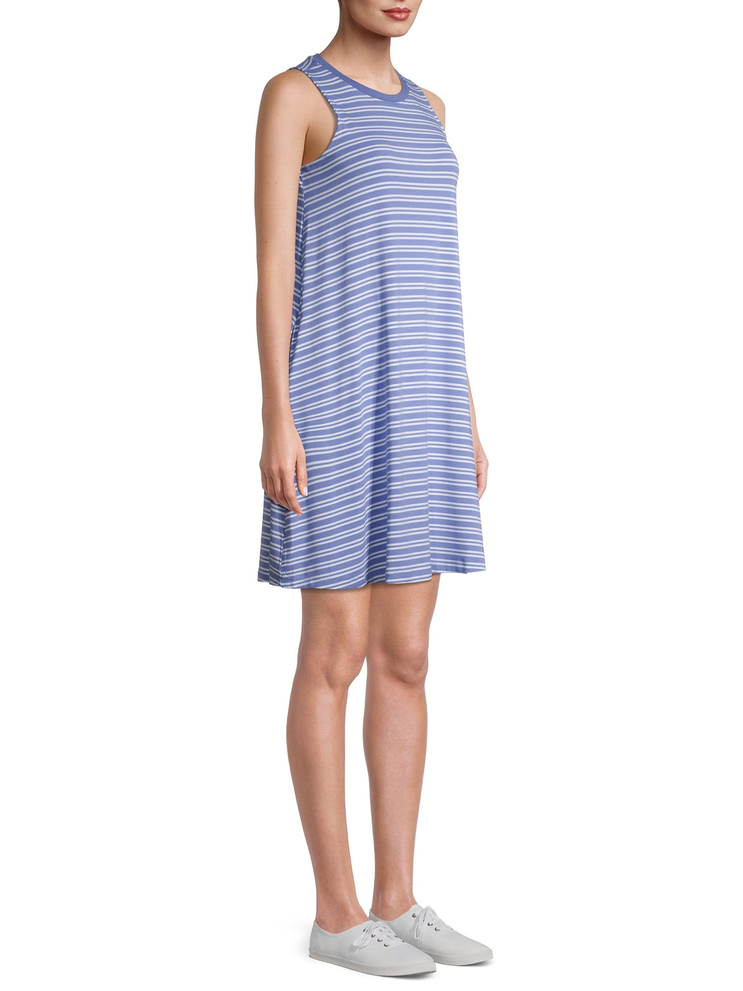 Time and Tru Women's Sleeveless Knit Dress