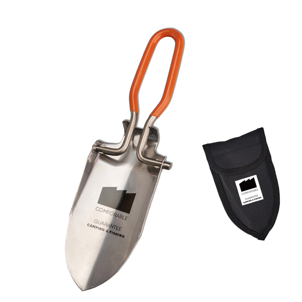 7829 Multipurpose Stainless Steel Camping Shovel Compacts And Easy To Carry