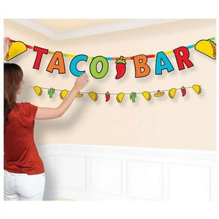 Mexican Fiesta Party Decorations - Cinco De Mayo - 6 Paper Fans, 5 Flowers  Pom Poms, 2 Papel Picado, 1 Pennants Garland, Taco Bout Tuesday, Birthday,  Engagement Supplies 