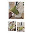 thumbnail image 5 of KKLDOGS Suede Hobo Shoulder Bag, Adjustable Crossbody Tote, Retro Zipper Top Handbag for Daily Commute Travel, 5 of 5