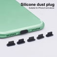 thumbnail image 2 of HEVIRGO 5Pcs Dustproof Wear-resistant Phone Earphone Case Tablet Dust Plugs for Apple, 2 of 10