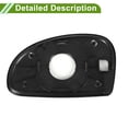 thumbnail image 4 of Reemplazo de cristal de espejo derecho sin calefacción Unique Bargains Door Wing con placa de respaldo No.876212F000 para Kia Cerato 2006-2011, 4 of 6