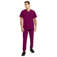 thumbnail image 5 of Healing Hands Purple Label - Men's Jake Top 's Three Pocket V-Neck Scrub Top, 5 of 8