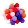 thumbnail image 2 of Assorted Home Party Holiday Decorations Crafts Soft Puff Balls Dia 3cm Dia 3cm 40Pcs, 2 of 8