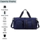 thumbnail image 3 of Bolsa de lona para hombre para viajar, bolsa de lona con separación de humedad y secado, impermeable, mochila de viaje para gimnasio para hombre, 3 of 5