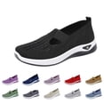 thumbnail image 4 of YOUYEDIAN Orthopedic Shoes for Women Arch Support Nurse Shoes Wide Non Slip Slip on House Shoes Mesh Stretch Comfort 2026 New Foam Shoes (Coffee), 4 of 4