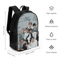 thumbnail image 5 of Stray Ki-ds Backpacks Lightweight Casual Bookbags Travel Daypack Bookbags, 5 of 8
