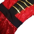 thumbnail image 4 of Hvyesh Womens Tassel Shoulder Lion Tamer Costume Long Sleeve Halloween Circus Ringmaster Dress, 4 of 5