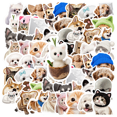 thumbnail image 1 of YEZDIX 35pcs-50pcs Cute Animal PVC Stickers for Laptops Notebooks Suitcases, 1 of 5
