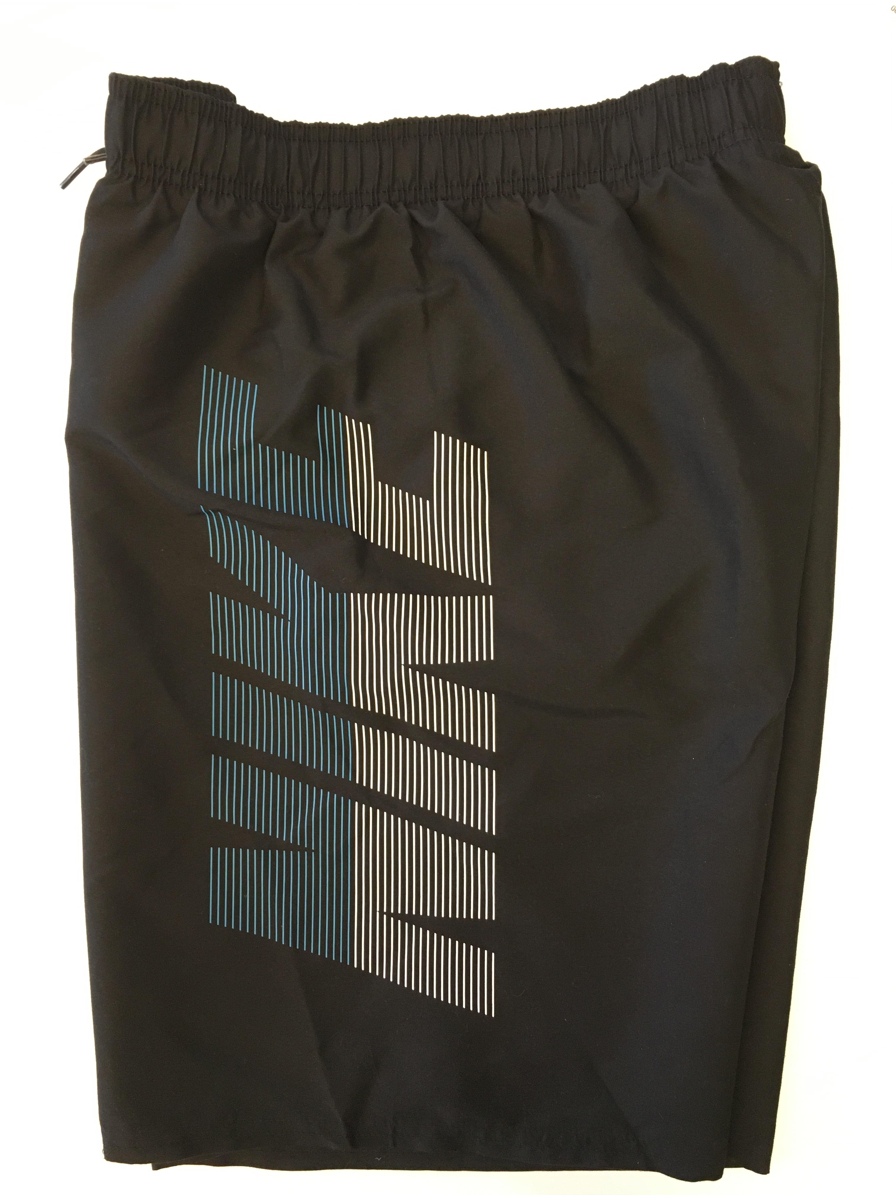 Nike Swim Men's Logo Volley Short Swim Trunk, Black rift