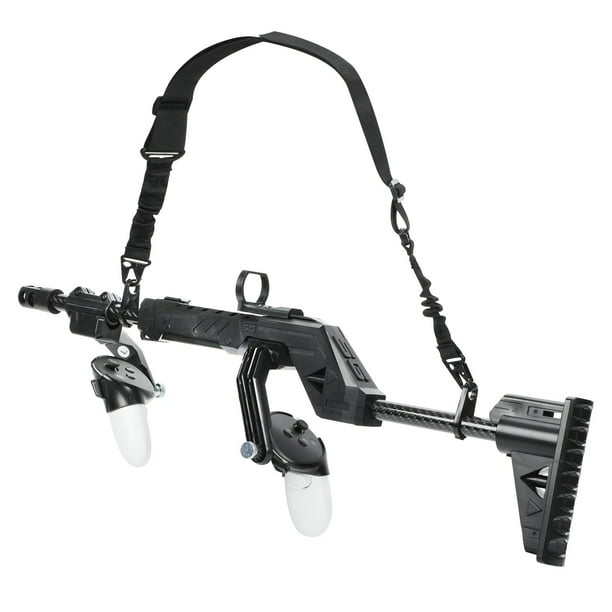 Compatible con Meta Quest 3/3S VR Pistol Grip: soporte ergonómico para controladores VR que mejora la experiencia de juego