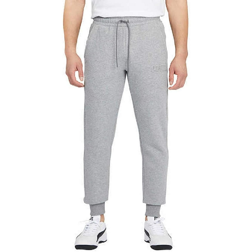 puma men's fleece jogger