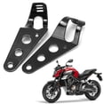 thumbnail image 4 of Stainless Steel Black Motorcycle Headlight Bracket Support Holder for Motorccycle, 4 of 8