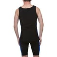 thumbnail image 2 of Underworks FTM Sleeveless Chest Binder Swim Top Black/Black Small, 2 of 3