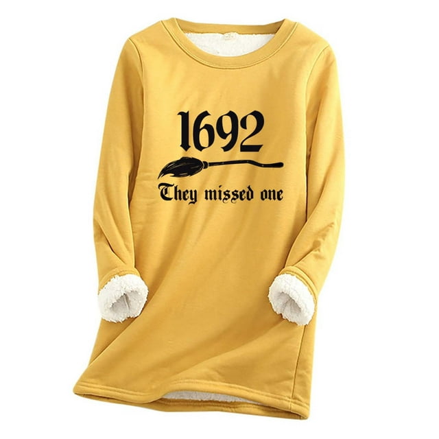 Ichuanyi liquidación de halloween estampados estampados mujeres sudadera gruesa de vellón terciopelo de invierno ICHUANYI WER202308182639