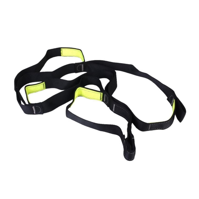 Advancent 4-Step Etrier Webbing Ladder Hanging Rope Black Rescue Caving for Climbing Escalada