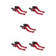 thumbnail image 2 of Baohd 1/2/3/5 Poignée de Moto Frein de Freinage Forte Stabilité et de Motos Rouges 5PCS, 2 of 6