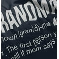 thumbnail image 5 of Grandma First Person When Mom Says No Toddler Boy Girl T Shirt Infant Toddler Brisco Brands 18M, 5 of 6