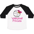 thumbnail image 3 of Inktastic Volleyball Butterfly Princess Girls Toddler T-Shirt, 3 of 5