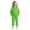 A-Green1135, variant on Bobifish Toddler Girls Tracksuit Fall Winter Solid Color Design Long Sleeve Sweatshirt Elastic Waist Jogger Pants Kids 2 Piece Sets