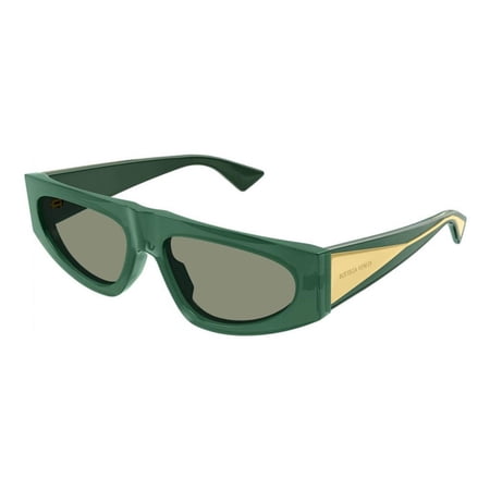 Bottega Veneta BV1277S 003 57mm Cat Eye Sunglasses Women's Green