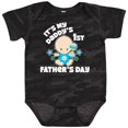 thumbnail image 3 of Inktastic Its My Daddys 1st Fathers Day with Baby and Stars Boys or Girls Baby Bodysuit, 3 of 5
