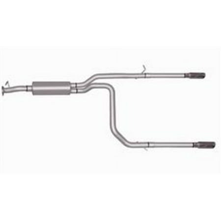 Cat-Back Dual Split Exhaust System, Stainless Fits select: 2000-2005 CHEVROLET ASTRO, 2000-2005 GMC SAFARI