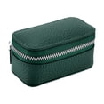 thumbnail image 2 of Caja organizadora de viaje de joyería portátil Caja de joyería de terciopelo suave Estuche de viaje para joyería Verde, 2 of 9