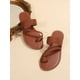 thumbnail image 3 of Women Leopard Pattern Thong Sandals, Fashion Summer Flat Sandals, 3 of 4