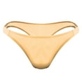 thumbnail image 1 of Vedolay Men Panties Men's Low Rise Comfort Button Removable Pouch No Show Performance,Khaki One Size, 1 of 4
