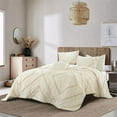 thumbnail image 5 of Posh Living Sultan 4pc Full/Queen Comforter Set Beige, 5 of 7