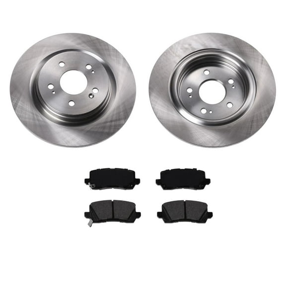 Rear Brake Rotors Brake Pads Fits for 18-2020 Honda Odyssey Van 3pc Kit