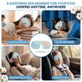 thumbnail image 3 of FACEMOON Steam Eye Mask with Moist Heat for Dry Eyes Self-Heating Warm Compress for Sleep & Relaxation Travel Essential Unscented, 3 of 7