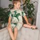 thumbnail image 4 of Balery West Cowboys Conjunto de Pijama Infantil de Manga Corta con Estampado – Ropa de Dormir de Algodón Suave-3X-Large, 4 of 6