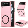 thumbnail image 1 of For Samsung Galaxy Z Flip 3 Shockproof Mag safe Magnetic Slim Plastic Case Cover, 1 of 8