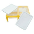 thumbnail image 3 of Children's Factory Mini Double Discovery Sensory Table with 2 Tubs, Yellow, 3 of 10