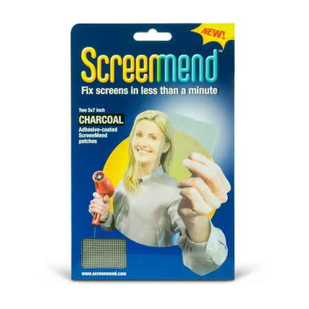 Screenmed Door And Window Screen Repair Patch Charcoal Screenmed Door And Window Screen Repair Patch Charcoal