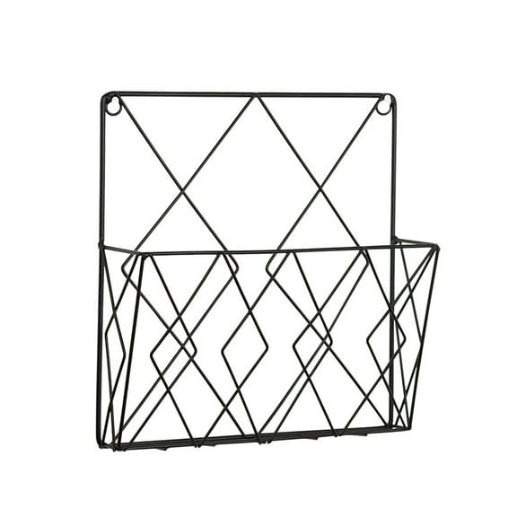 Multi-purpose Magazine Holder Wall Mounted Sundires Storage Box Metal File Magazine Organizer Holder for Office Home