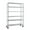 Silver, variant on IVV 6-Tier Steel Wire Shelving Unit on Wheels, NSF-Certified Adjustable Storage Rack, Heavy Duty Iron Organizer for Home, Kitchen, Garage, Restaurant