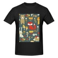 thumbnail image 4 of Bingfone Cute Animal Forest Men'S Loose Fit Short-Sleeve Pocket T-Shirt, 4 of 7
