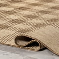 thumbnail image 4 of nuLOOM Sandee Casual Plaid Indoor/Outdoor Area Rug, 5' x 8', Beige, 4 of 9