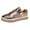 Rose Gold_001, variant on YOUSNH Women's Leather Platform Casual Shoes Bright Top Fashion Low Top Lace up Sneakers Women Sneakers Gold_001 8.5