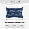 thumbnail image 4 of Xecao Starry Sky for Decorative Throw Pillow Case for Couch,Sofa or Bed Set,Pillow Cover for Sofa Home Decor Ideal Gift-20"x30", 4 of 6