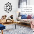 thumbnail image 4 of HOMCOM 31" x 31" Modern Round Wall Mirror for Living Room, Decorative Decor, 4 of 10
