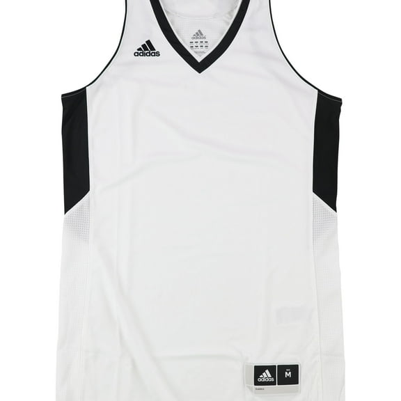 Adidas Mens Two-Tone Jersey, White, XX-Large