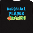 thumbnail image 4 of Inktastic Dodgeball player in training Boys or Girls Long Sleeve Toddler T-Shirt, 4 of 5