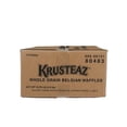 thumbnail image 6 of Krusteaz Whole Grain Belgian 4 Inch Square 1 Inch Thick 2.4 Ounce Waffles, 9 count -- 8 per case, 6 of 7